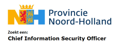 Vacature Chief Information Security Officer